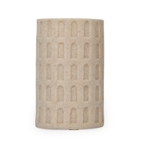 Arch Polyresin Tumbler- Sand