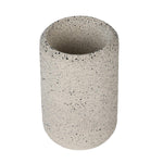 Textured Polyresin Tumbler- Off White