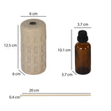 Arch Polyresin Reed Diffuser- Sand