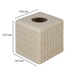 Arch Polyresin Tissue Box- Sand