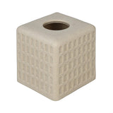 Arch Polyresin Tissue Box- Sand