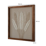 Seven Leaves Wall Art- Beige