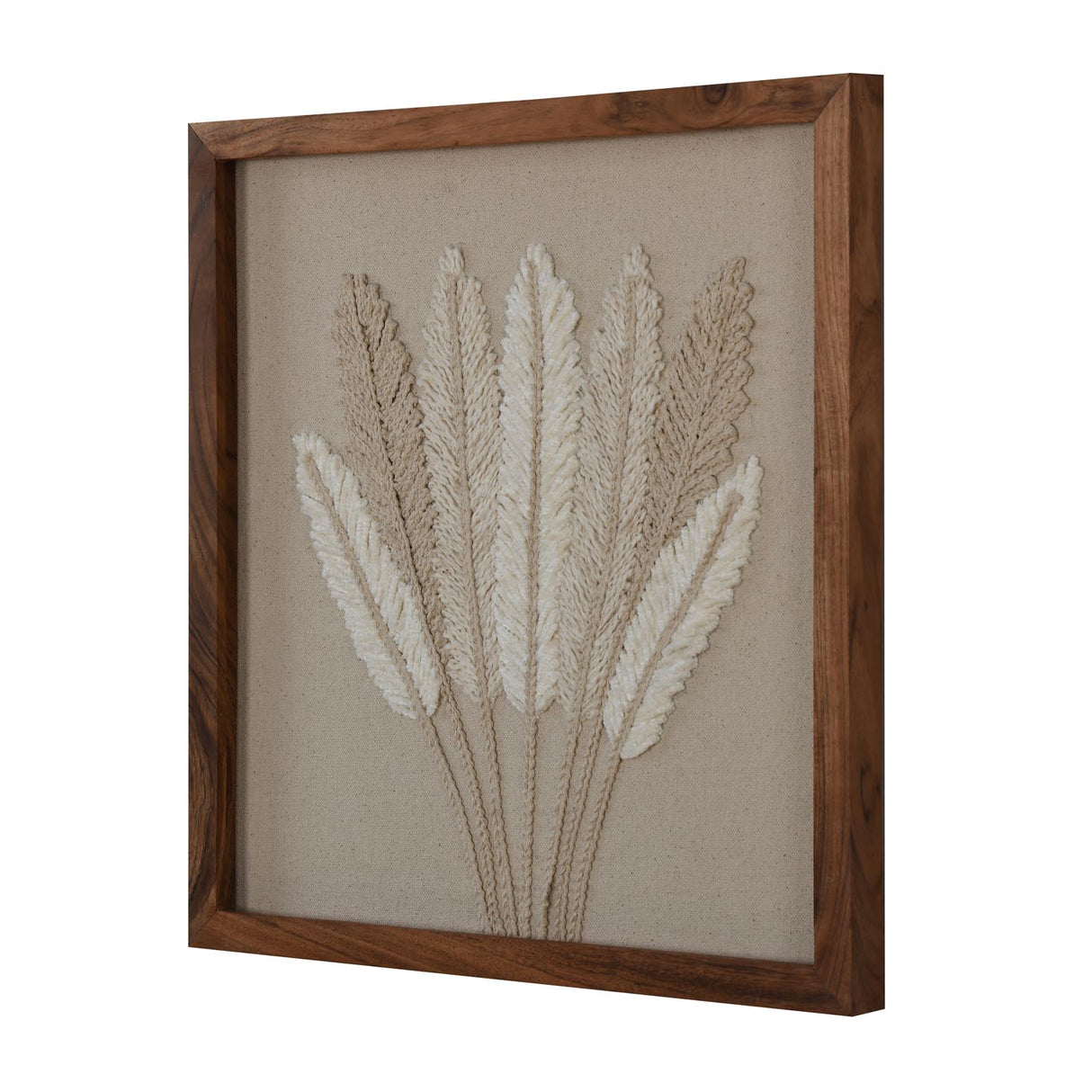 Seven Leaves Wall Art- Beige