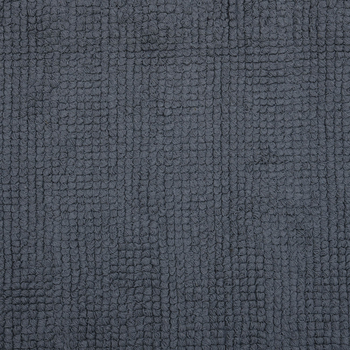 Popcorn Weave Cotton 120 x 180 cm Rug- Grey
