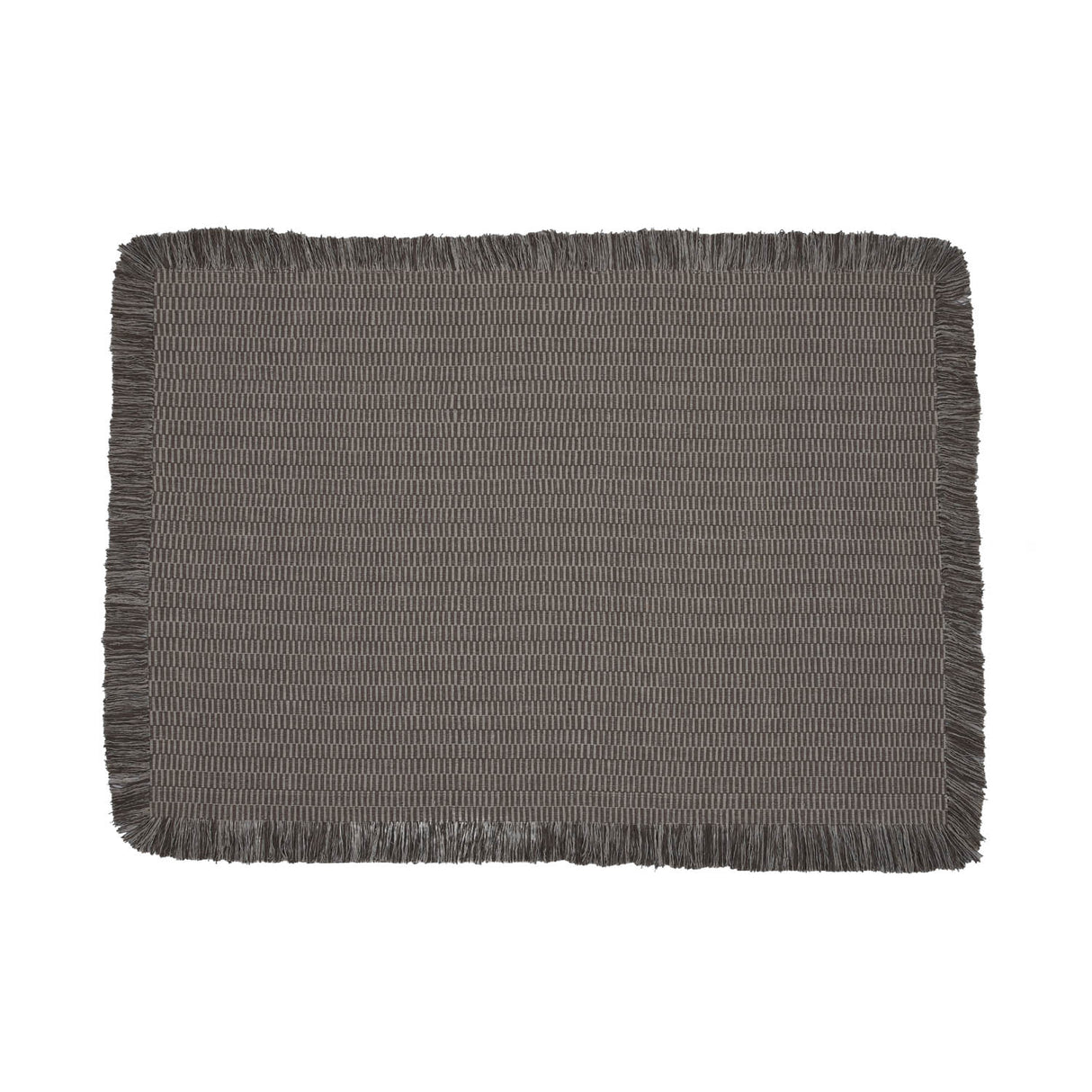 Mini Stripes Cotton 120 x 180 cm Rug- Brown