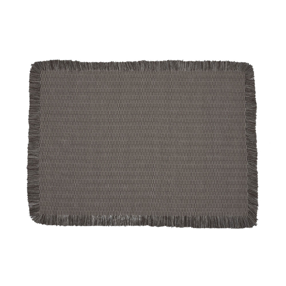 Mini Stripes Cotton 120 x 180 cm Rug- Brown