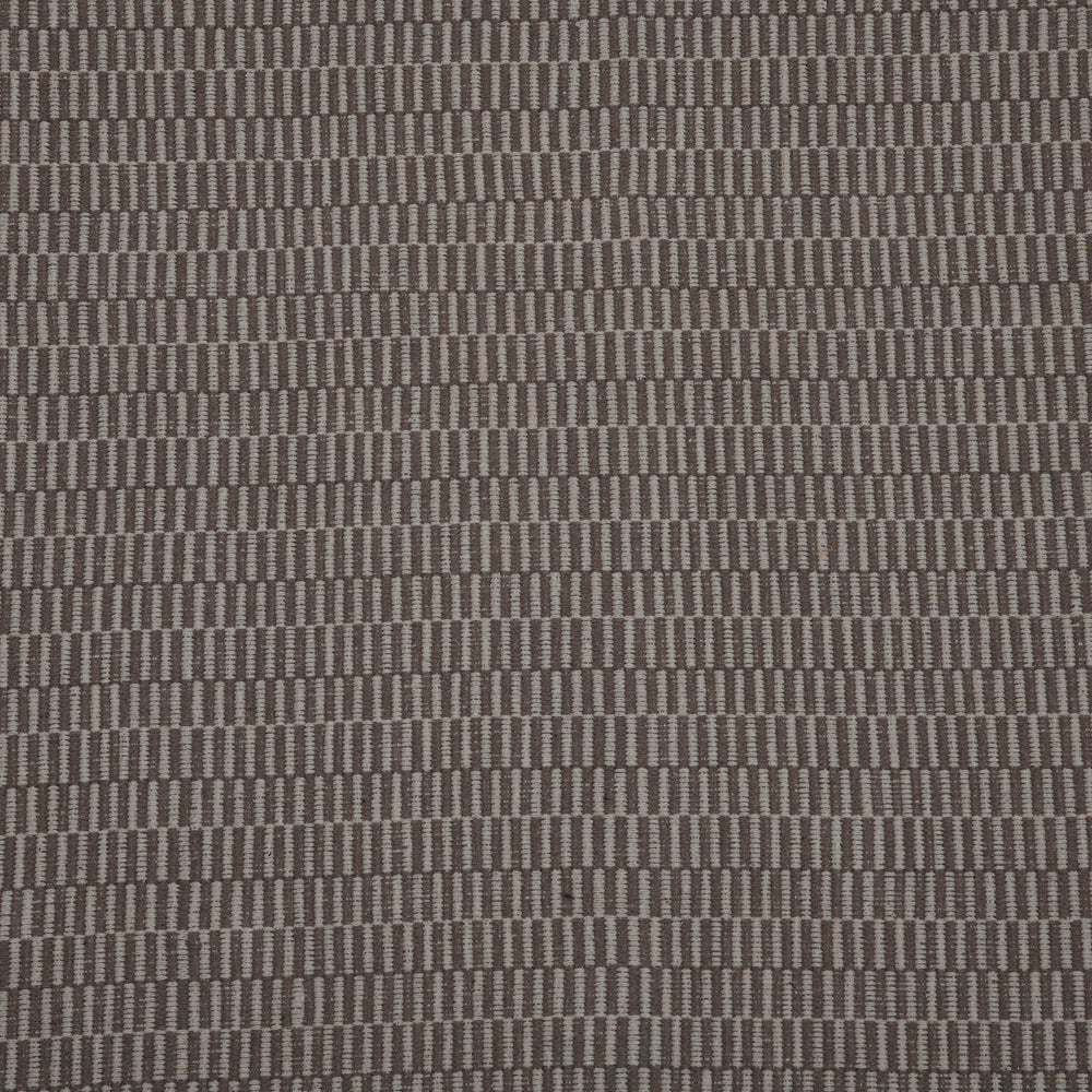 Mini Stripes Cotton 120 x 180 cm Rug- Brown