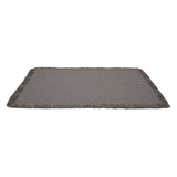 Mini Stripes Cotton 120 x 180 cm Rug- Brown