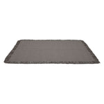 Mini Stripes Cotton 120 x 180 cm Rug- Brown