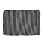 Dual Stripes Cotton 120 x 180 cm Rug- Green