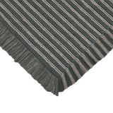 Dual Stripes Cotton 120 x 180 cm Rug- Green