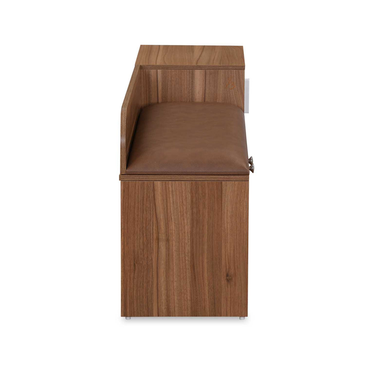 Magnus 3 Door Shoe Cabinet- Lyon Walnut