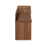 Magnus 3 Door Shoe Cabinet- Lyon Walnut