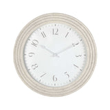 Speckle Wall Clock- Ivory