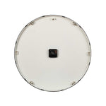 Half Fluted Wall Clock- Green