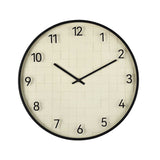 Basket Design Wall Clock- Off White