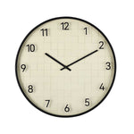 Basket Design Wall Clock- Off White
