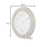 Speckle Wall Clock- Ivory