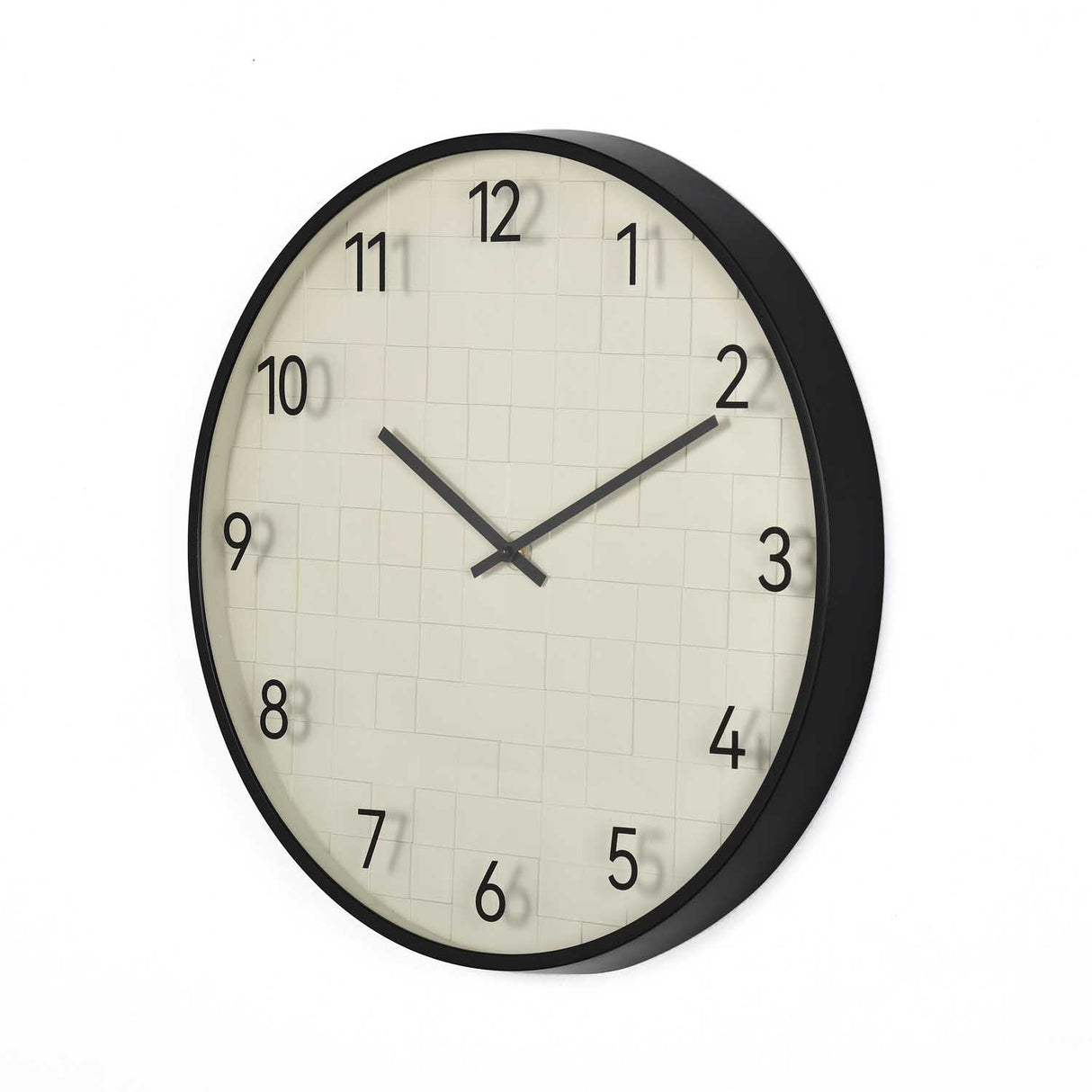 Basket Design Wall Clock- Off White