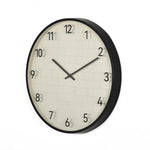 Basket Design Wall Clock- Off White