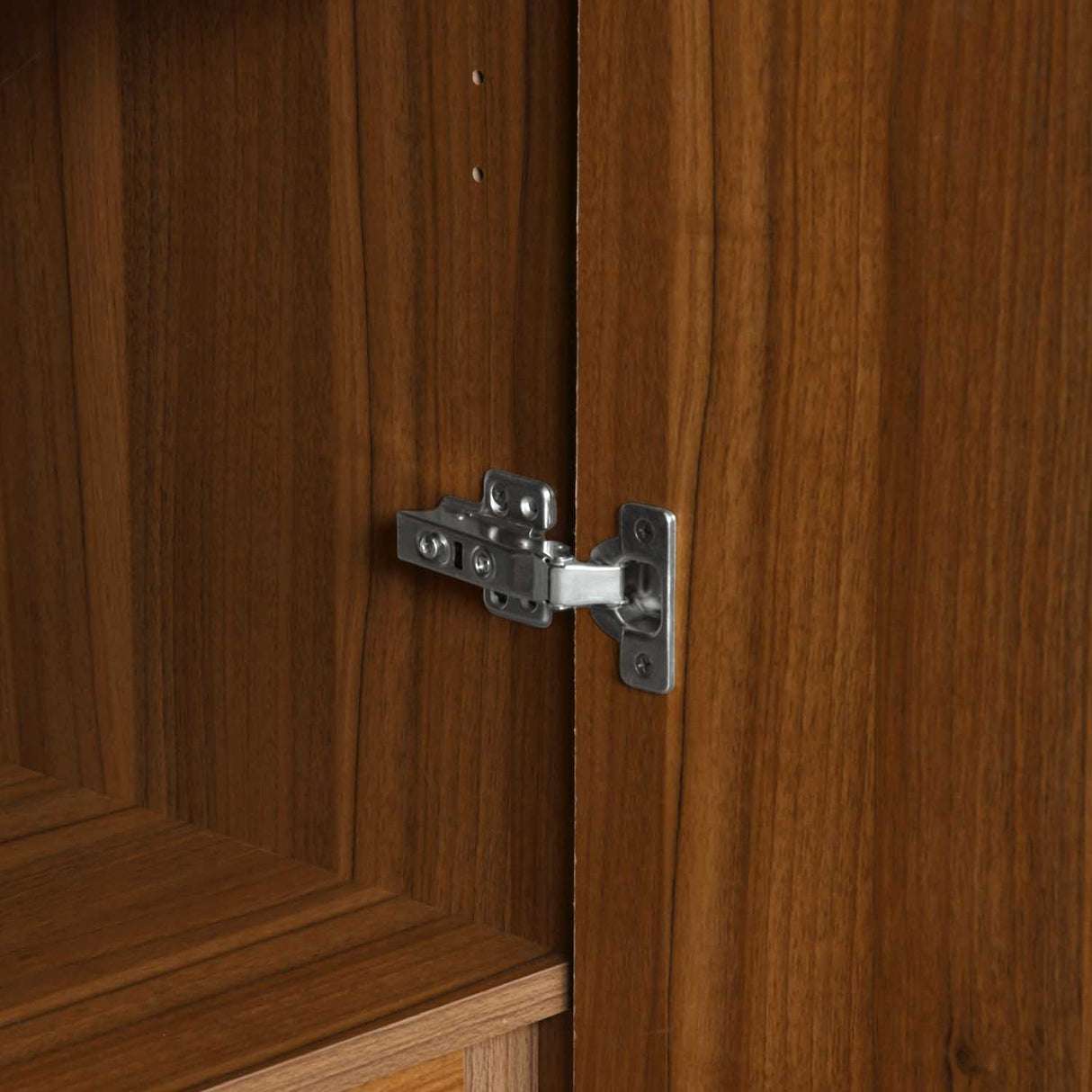 Linea 3 Door Wardrobe- Honey Walnut