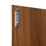 Linea 2 Door Wardrobe- Honey Walnut