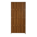 Linea 2 Door Wardrobe- Honey Walnut