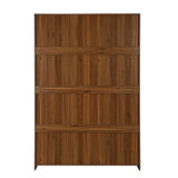 Linea 3 Door Wardrobe- Honey Walnut