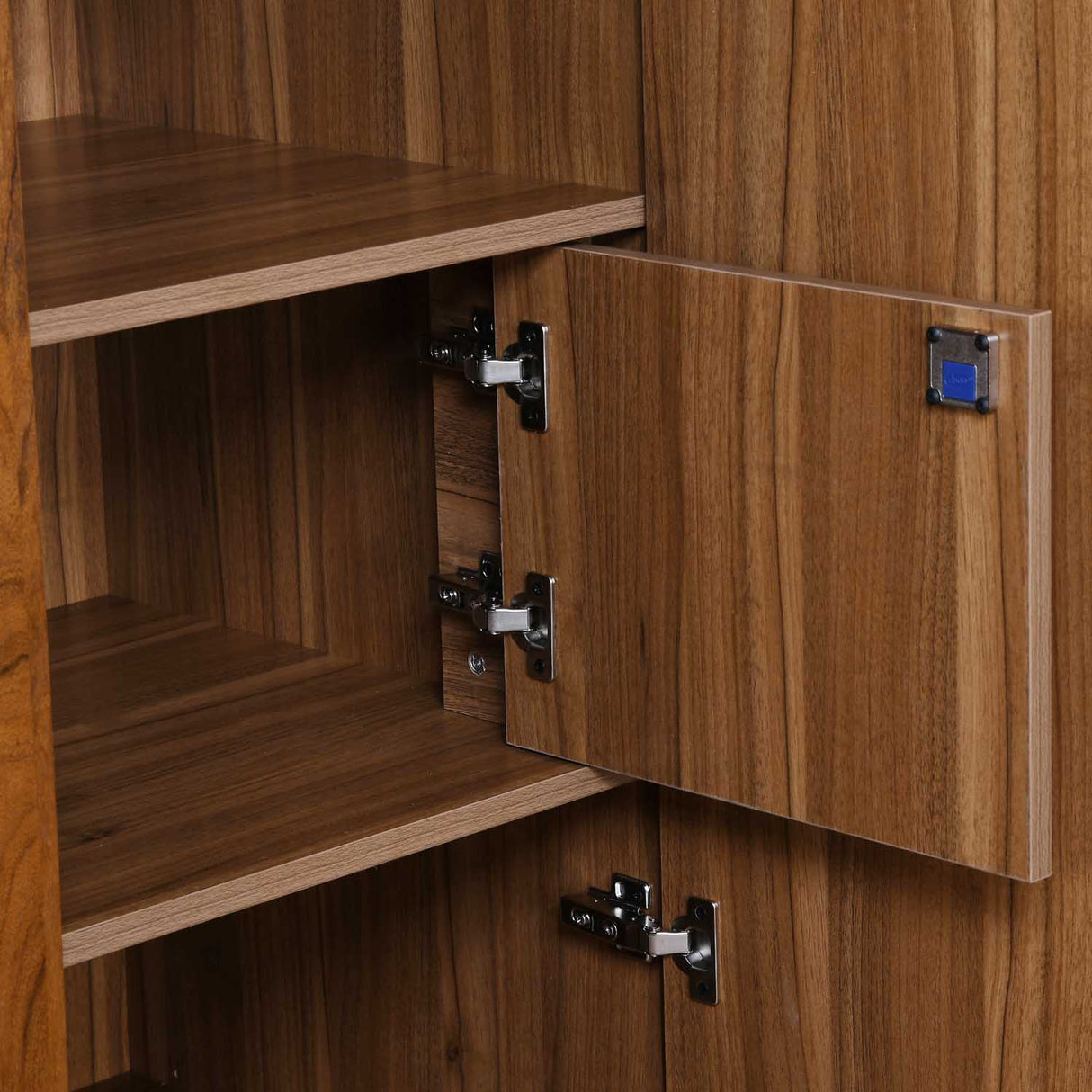 Linea 3 Door Wardrobe- Honey Walnut