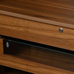 Linea 3 Door Wardrobe- Honey Walnut