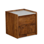 Linea Night Stand- Honey Walnut