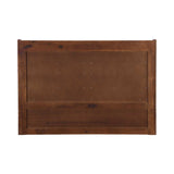 Linea Queen Bed with Hydraulic Storage- Honey Walnut