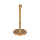 Vertical Bamboo Tissue Holder- Beige