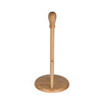 Vertical Bamboo Tissue Holder- Beige