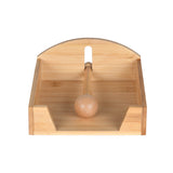 Horizontal Bamboo Tissue Box- Beige
