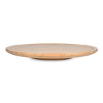 Round Lazy Suzan Bamboo Board- Beige