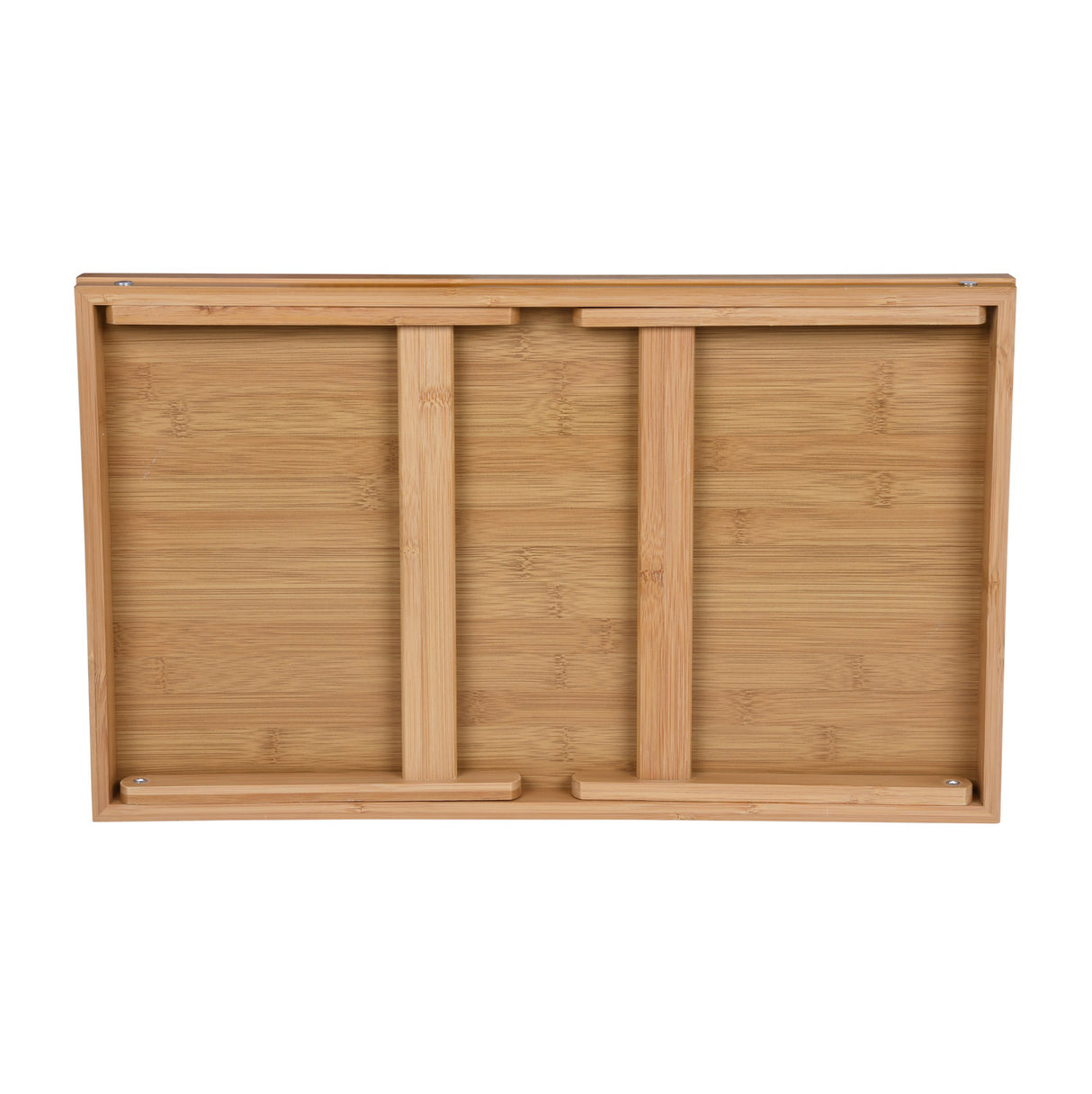 Breakfast Serving Bamboo Table- Beige