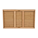 Breakfast Serving Bamboo Table- Beige