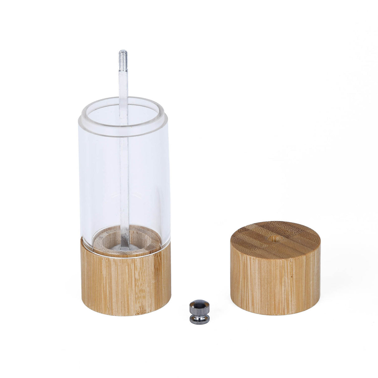 Transparent Pepper Grinder- Beige