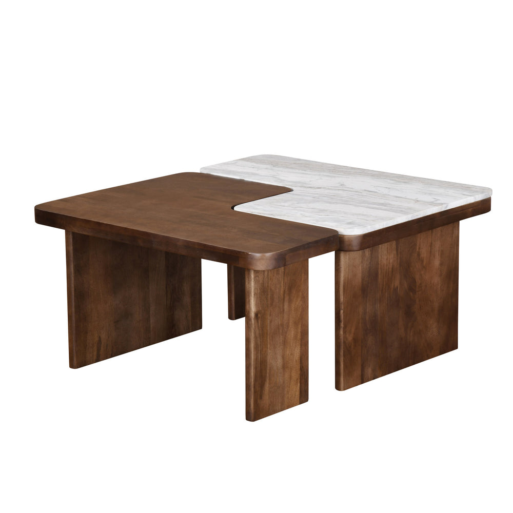Strata Center Table- Walnut
