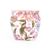Floral Kulhad Mug- Pink