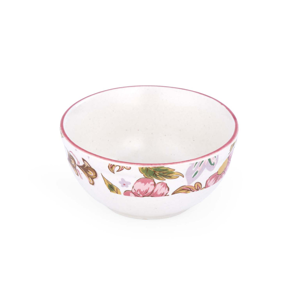 Floral Veg Bowl- Small, Pink