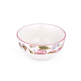 Floral Veg Bowl- Small, Pink