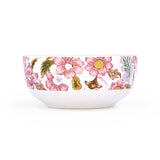 Floral Serving Bowl- Small, Pink