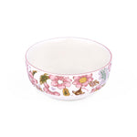 Floral Serving Bowl- Small, Pink