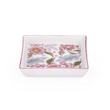 Floral Serving Plate- Pink