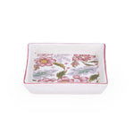 Floral Serving Plate- Pink