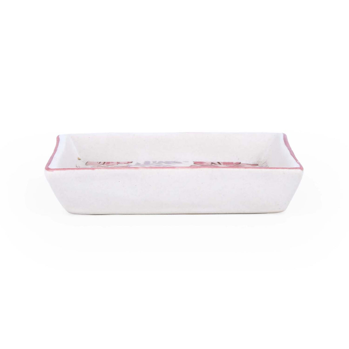 Floral Serving Plate- Pink
