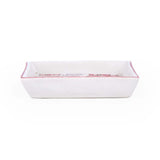Floral Serving Plate- Pink