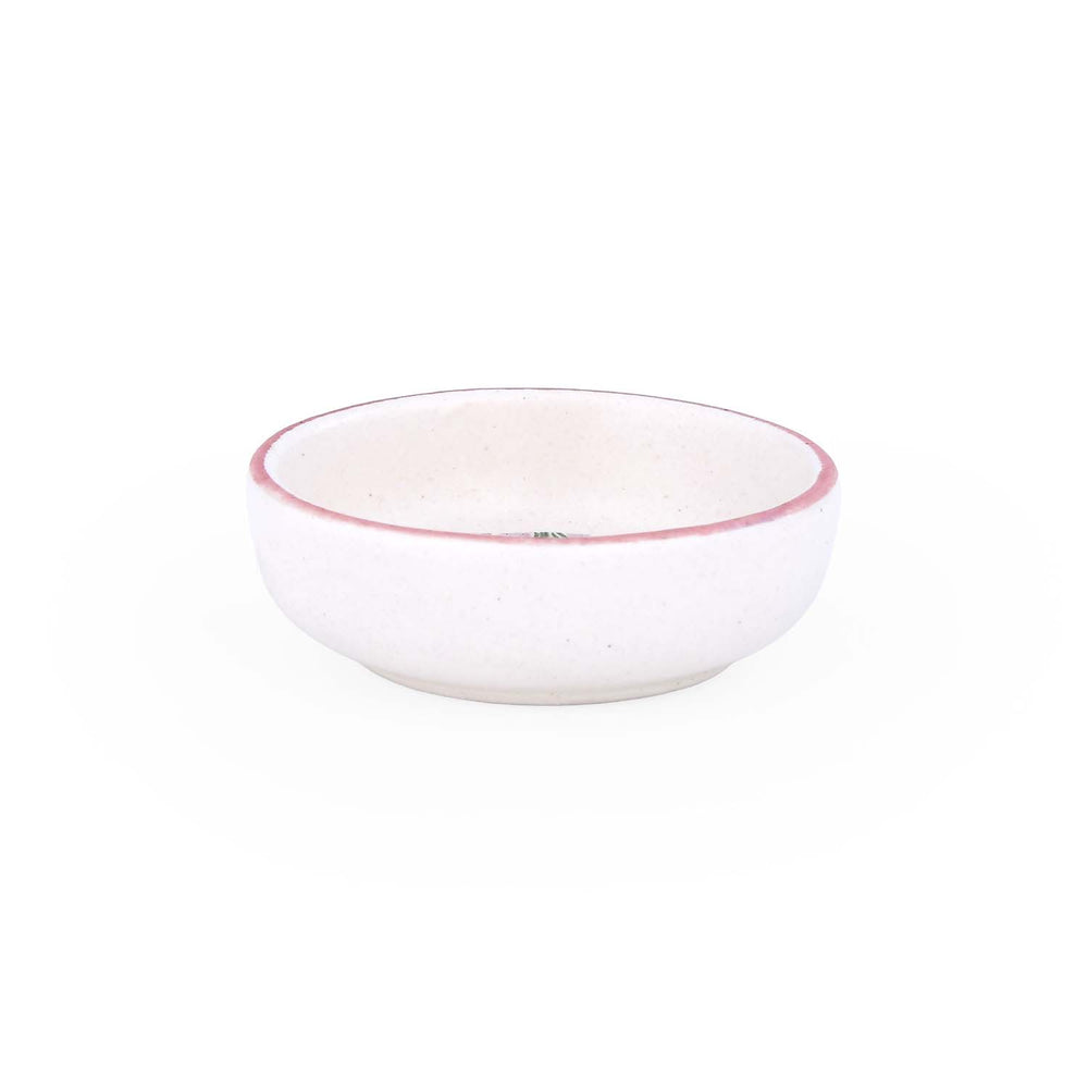 Floral Chutney Bowl- Pink